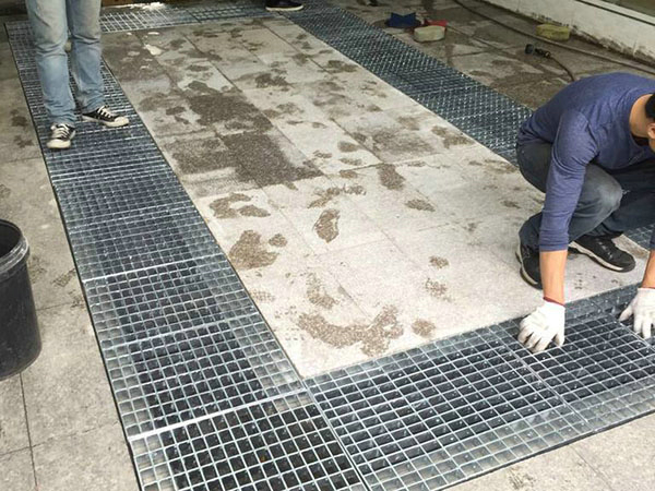 洗車房水溝蓋板的應(yīng)用